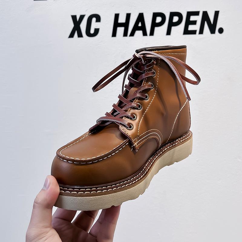 2024 spring new design trend classic locomotive tooling boots fashion versatile Internet celebrity Martin boots 8203-A 44 світло-коричневого кольору
2024 spring new design trend classic locomotive tooling boots fashion versatile Internet celebrity Martin boots 8203-A 44 світло-коричневого кольору