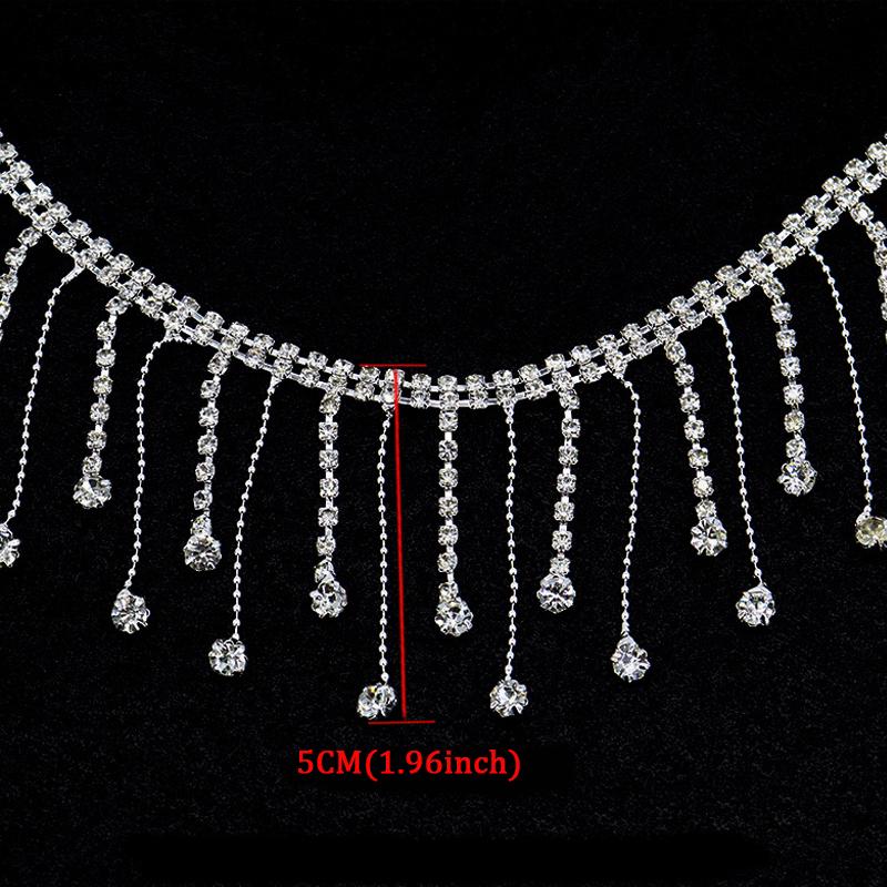 10Yards Rhinestone Trim Fringe Irregular Tassel Chain Diamond Crystal Clothing Bag DIY Wedding Decoration Gift Rhinestone Ribbon 10Yards серебряный
10Yards Rhinestone Trim Fringe Irregular Tassel Chain Diamond Crystal Clothing Bag DIY Wedding Decoration Gift Rhinestone Ribbon 10Yards серебряный