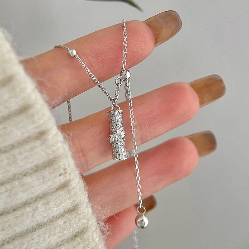 Bamboo Necklace Niche Design Bamboo Stick Tassel Collarbone Chain Women s Light Luxury Temperament High-end
Bamboo Necklace Niche Design Bamboo Stick Tassel Collarbone Chain Women s Light Luxury Temperament High-end