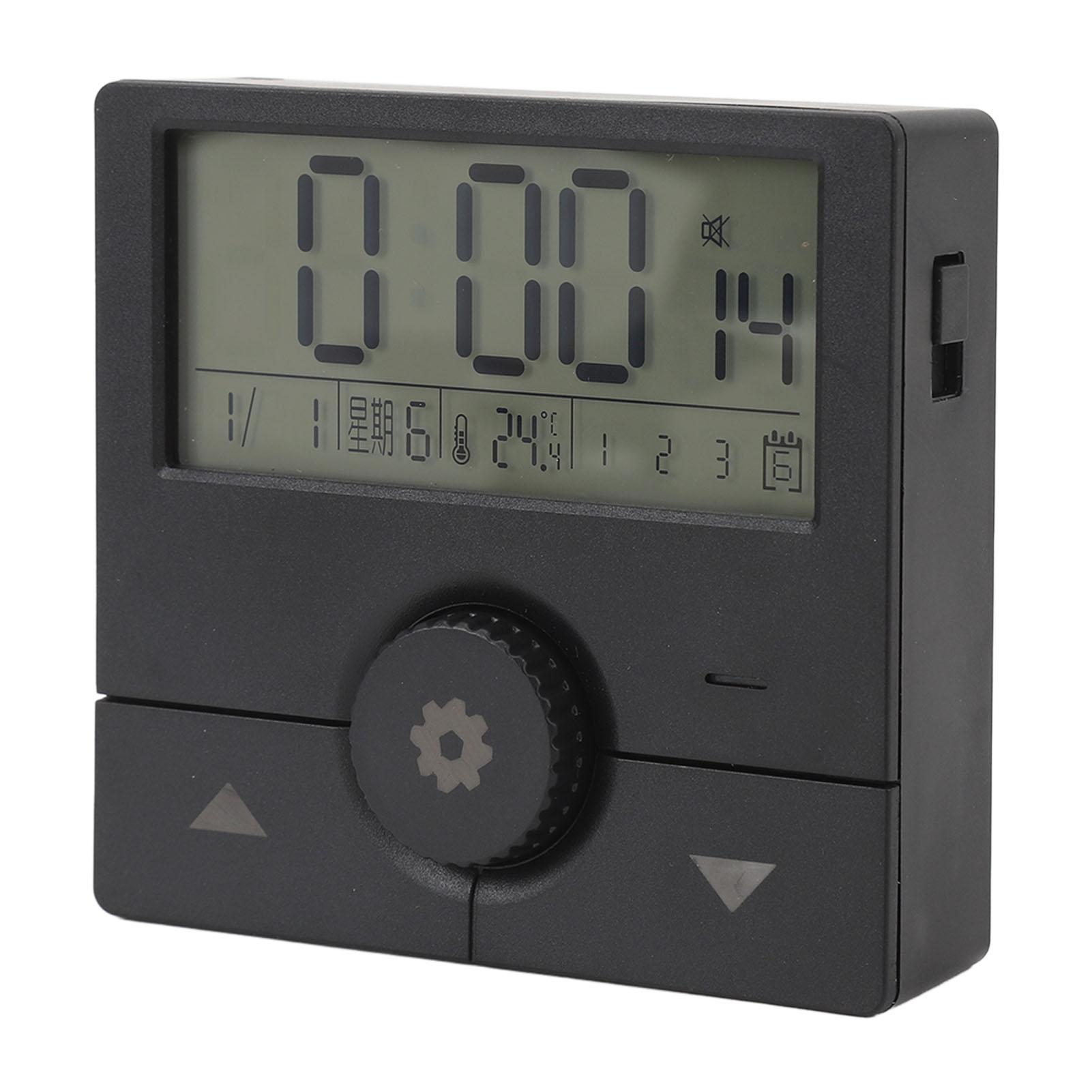 LED Electronic Clock Time Date Week Temperature Alarm Digital Alarm Clock for Living Room Bedroom
LED Electronic Clock Time Date Week Temperature Alarm Digital Alarm Clock for Living Room Bedroom