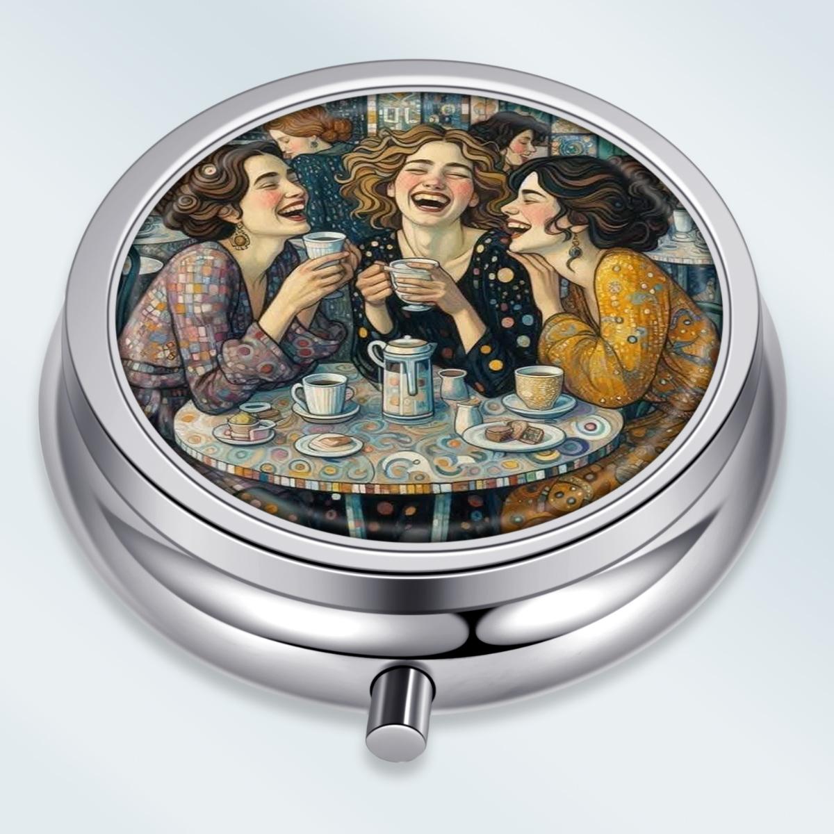 Portable Pill Box with 3 Compartments, Mini Metal Medicine Organizer Case, Cute Printed Pill Container for Vitamins, Pills, Jewelry, Travel, Daily Use разноцветный
Portable Pill Box with 3 Compartments, Mini Metal Medicine Organizer Case, Cute Printed Pill Container for Vitamins, Pills, Jewelry, Travel, Daily Use разноцветный