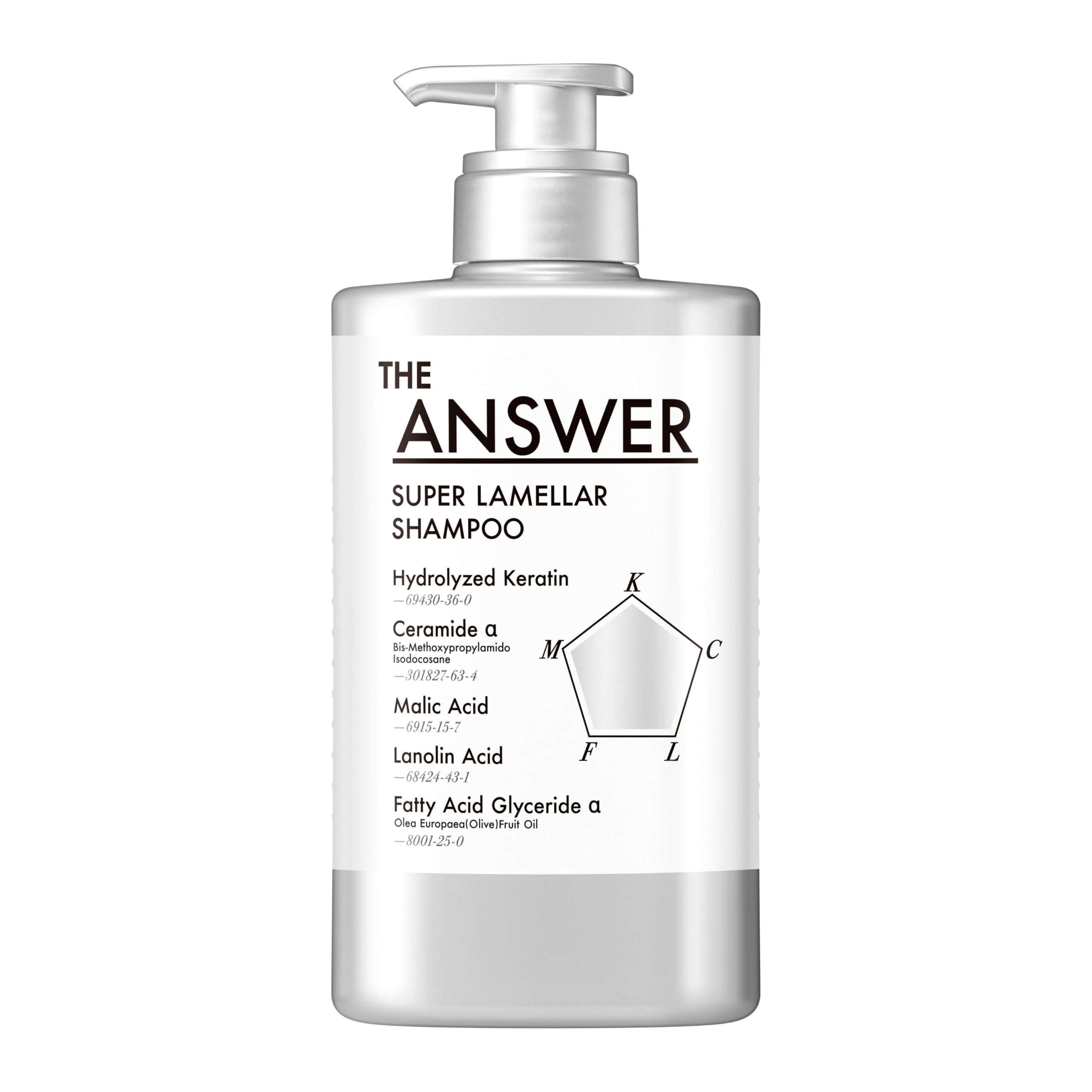 THE ANSWER Super Lamella Shampoo Pump 400ml Bergamot & Daphne scent Contains 5 essential ingredients for beautiful hair
THE ANSWER Super Lamella Shampoo Pump 400ml Bergamot & Daphne scent Contains 5 essential ingredients for beautiful hair