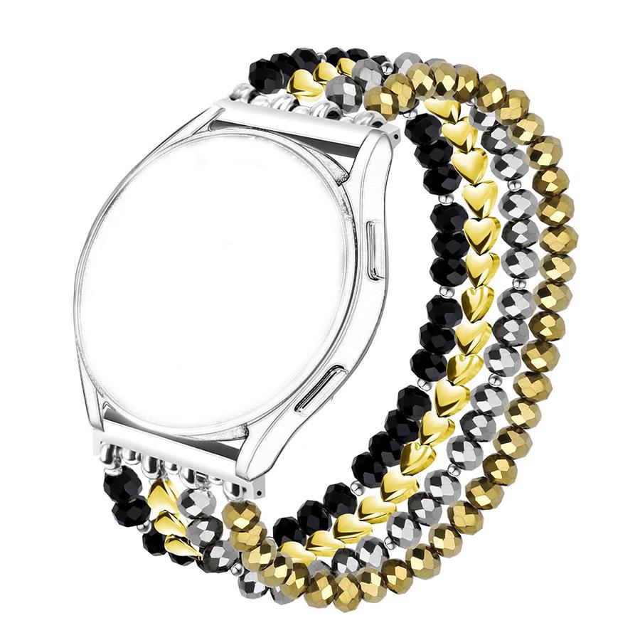 Stylish Black Agate Crystal Smartwatch Strap for Samsung 20/22mm 22mm золотой
Stylish Black Agate Crystal Smartwatch Strap for Samsung 20/22mm 22mm золотой