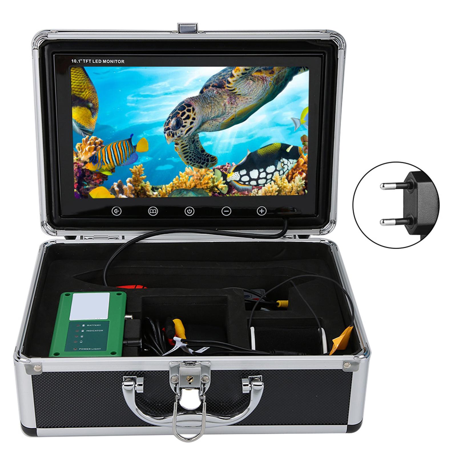 10.1in 1000TVL HD WiFi 164ft 6LED Wide Angle IP68 Underwater Camera
10.1in 1000TVL HD WiFi 164ft 6LED Wide Angle IP68 Underwater Camera