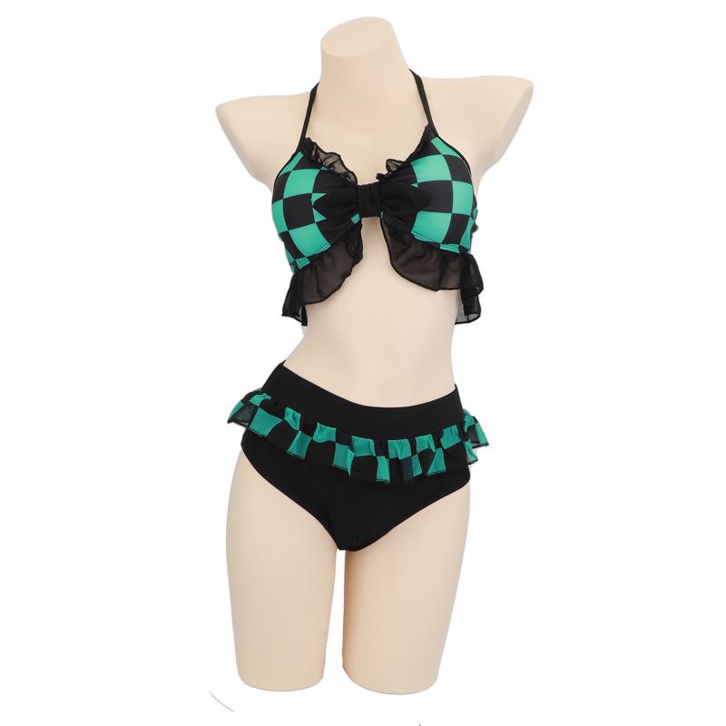 Demon Slayer Cosplay Bikini Set - Anime Summer Two-Piece Swimsuit Medium
Demon Slayer Cosplay Bikini Set - Anime Summer Two-Piece Swimsuit Medium