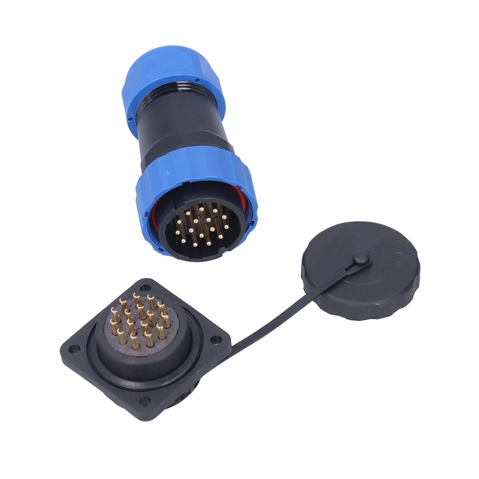 IP68 Waterproof Power Connector Male Female Square 4 Hole Aviation Plug Socket 380V 10A SP2816 Pin
IP68 Waterproof Power Connector Male Female Square 4 Hole Aviation Plug Socket 380V 10A SP2816 Pin