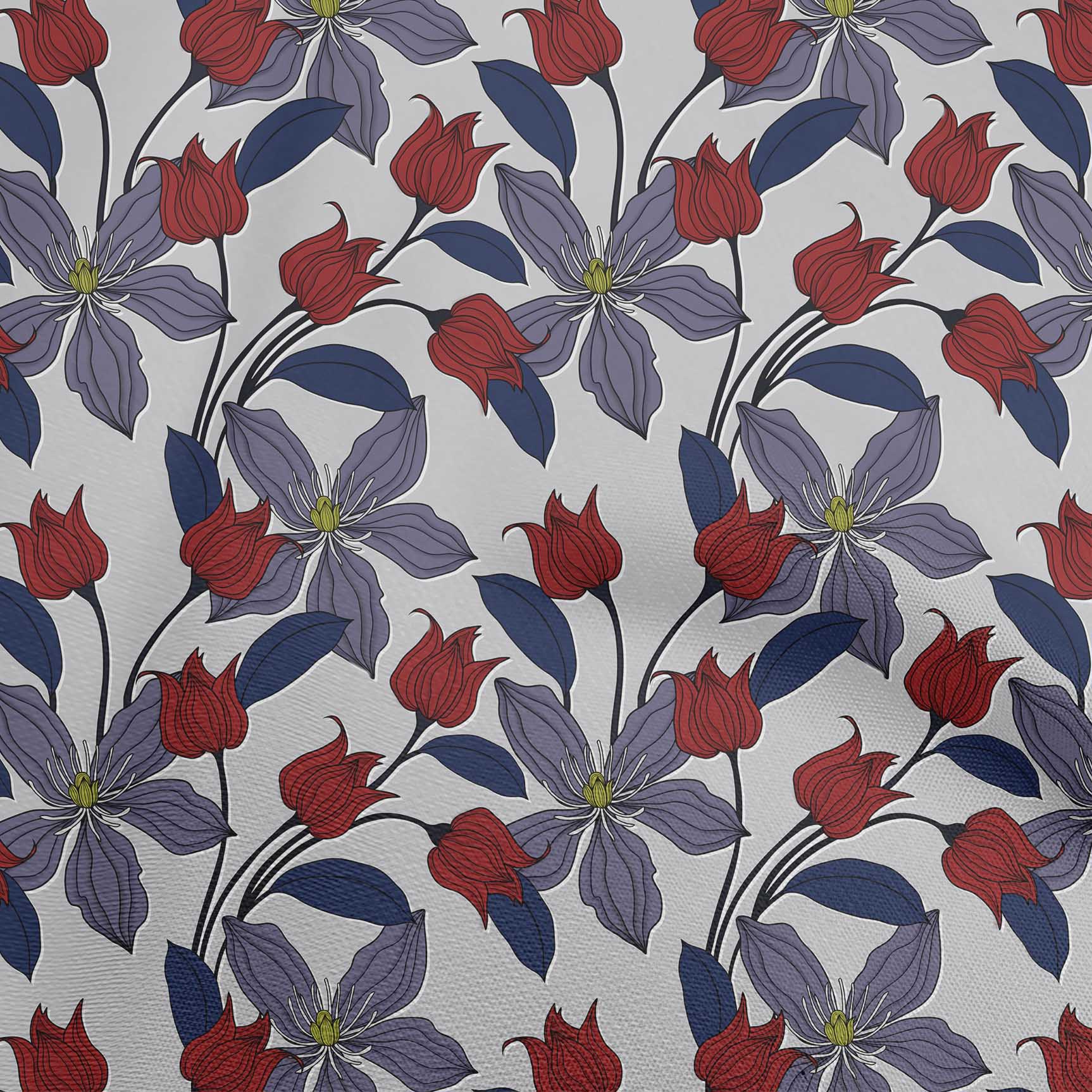 OneOone Cotton Flex Grey Fabric Floral Retro Швейний матеріал Print The Yard 40 дюймів 42 Inch Wide - Viscose Chiffon червоний
OneOone Cotton Flex Grey Fabric Floral Retro Швейний матеріал Print The Yard 40 дюймів 42 Inch Wide - Viscose Chiffon червоний