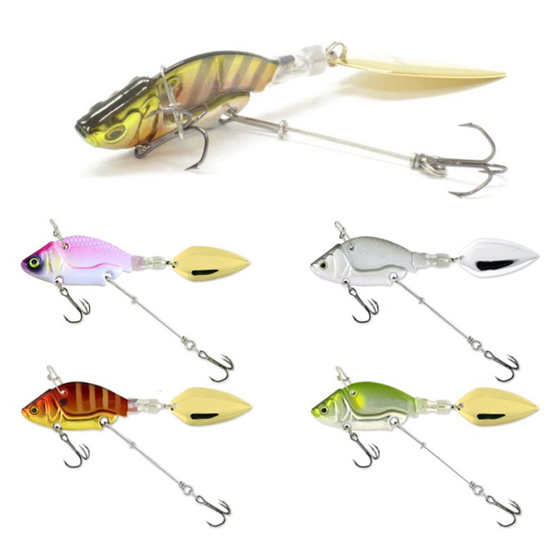 Road Runner Bait 44Mm/13.6G Full Swimming Vib Mimic Bait Spinning Metal Ribbon Sinker Bait Sanbon Hook as the picture
Road Runner Bait 44Mm/13.6G Full Swimming Vib Mimic Bait Spinning Metal Ribbon Sinker Bait Sanbon Hook as the picture