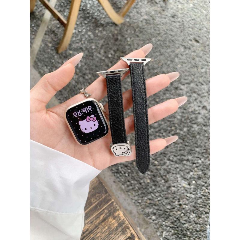 Lychee Pattern KT Cat Magnetic Buckle Strap for Apple Watch 11, Huawei GT5, and Xiaomi Huawei GT3 42mm чёрный
Lychee Pattern KT Cat Magnetic Buckle Strap for Apple Watch 11, Huawei GT5, and Xiaomi Huawei GT3 42mm чёрный