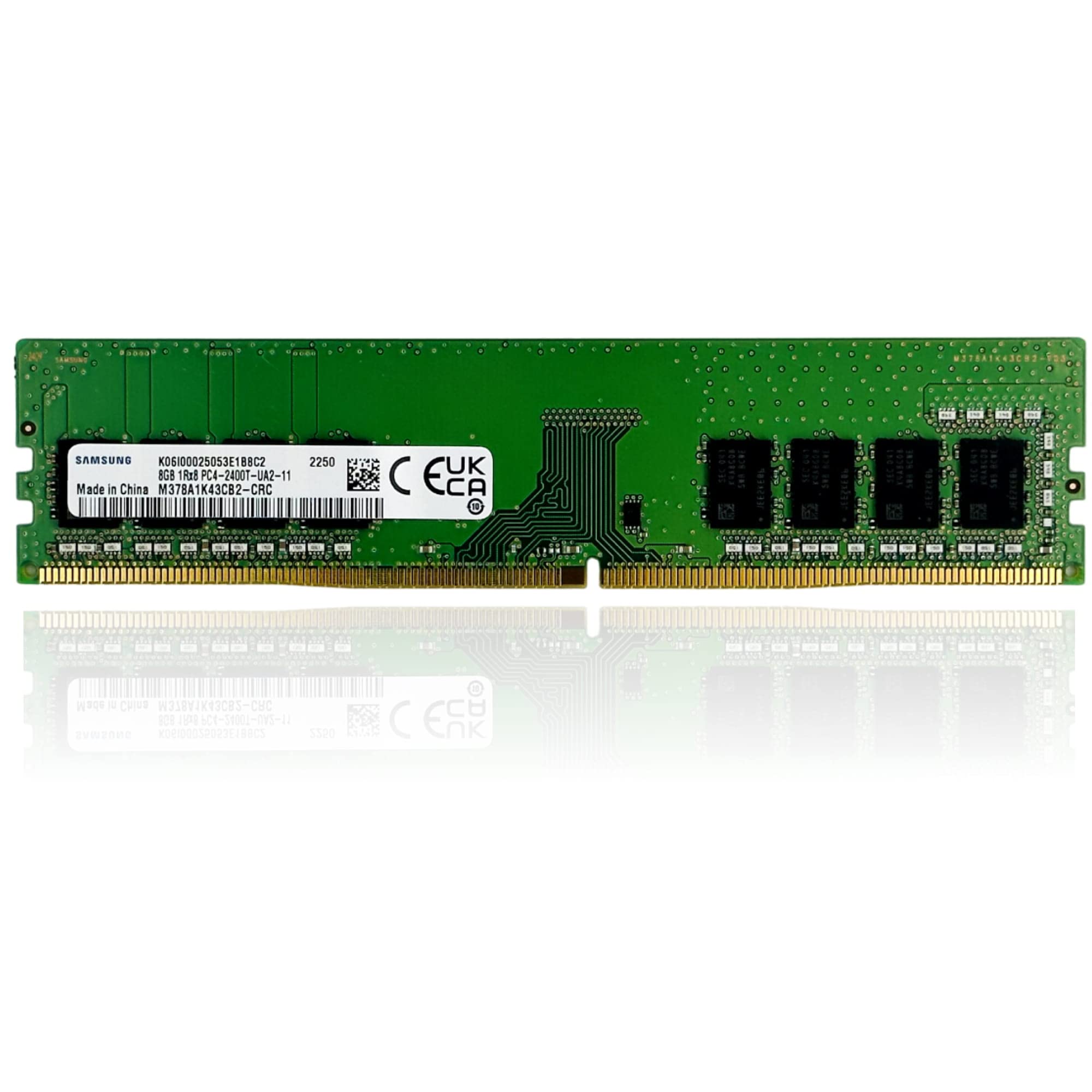 SAMSUNG Samsung 8GB 1Rx8 DIMM 288pin Desktop PC Memory Model Single Side Mount PC4-2400T-UA2-11 Number M378A1K43CB2-CRC (1Rx8)
SAMSUNG Samsung 8GB 1Rx8 DIMM 288pin Desktop PC Memory Model Single Side Mount PC4-2400T-UA2-11 Number M378A1K43CB2-CRC (1Rx8)