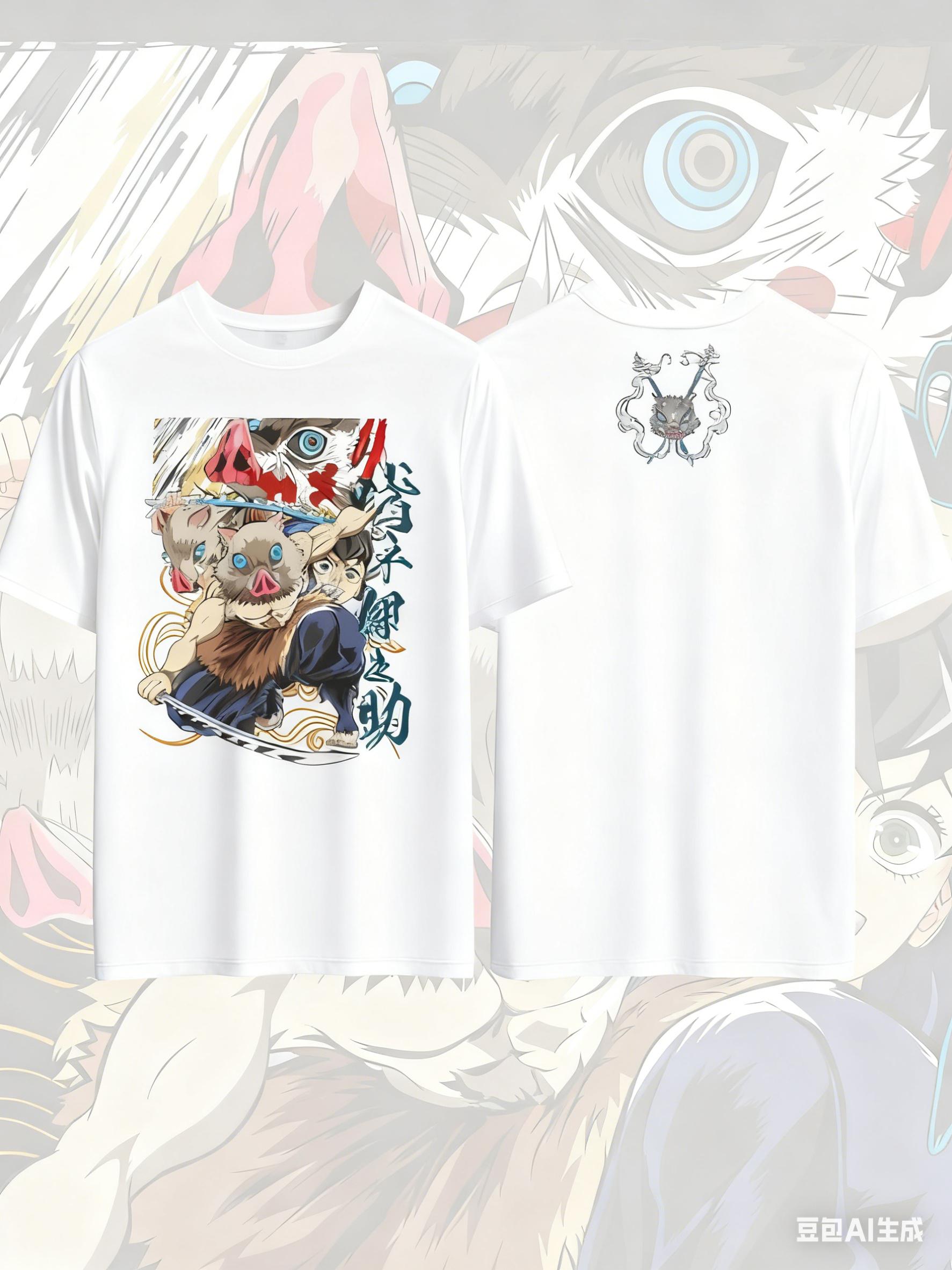 Demon Slayer Hashibira Inosuke Anime Printed Cotton Tshirt for Men and Women Casual Fashion Oversized Anime Peripheral Clothing 3XL
Demon Slayer Hashibira Inosuke Anime Printed Cotton Tshirt for Men and Women Casual Fashion Oversized Anime Peripheral Clothing 3XL