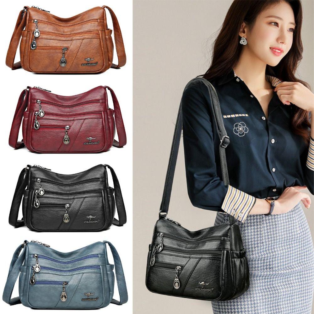 Retro Middle Aged Mom Bag Durable Mobile Phone Bag Storage Bag Ladies Messenger Bag Work чорний
Retro Middle Aged Mom Bag Durable Mobile Phone Bag Storage Bag Ladies Messenger Bag Work чорний