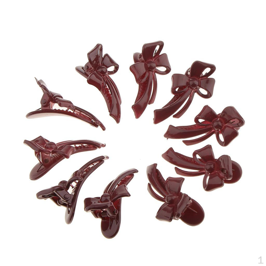 10 Pcs Acrylic Hair Clips With For Pale Mauve
10 Pcs Acrylic Hair Clips With For Pale Mauve