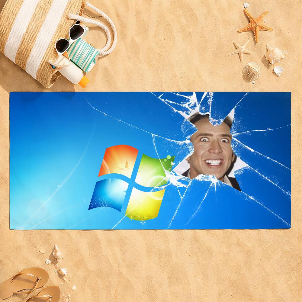 N-Nicolas C-Cage Funny Meme Towel Quick Dry Absorbent Beach Towel for Sports, Fitness, Swimming and Outdoor Activities W40*H60(CM)
N-Nicolas C-Cage Funny Meme Towel Quick Dry Absorbent Beach Towel for Sports, Fitness, Swimming and Outdoor Activities W40*H60(CM)