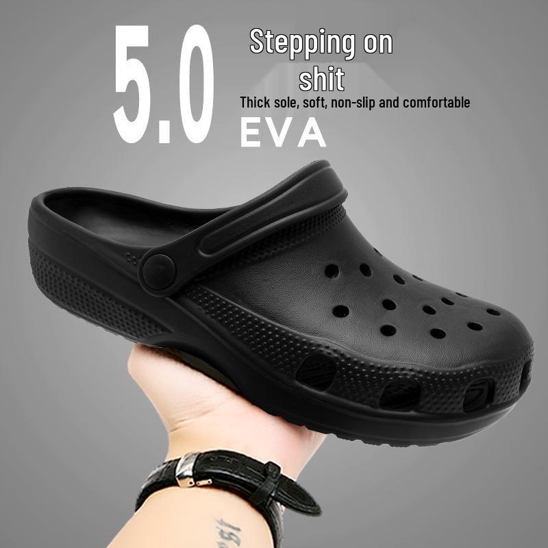 Унисекс летние пляжные сабо Баотоу для работы и отдыха 42/43 чёрный
Унисекс летние пляжные сабо Баотоу для работы и отдыха 42/43 чёрный