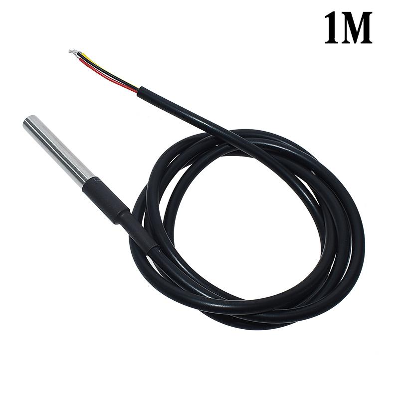 LIZAO 1PCS DS18B20 Temperature Sensor Waterproof Stainless Steel Probe for Arduino Electronic DIY
LIZAO 1PCS DS18B20 Temperature Sensor Waterproof Stainless Steel Probe for Arduino Electronic DIY