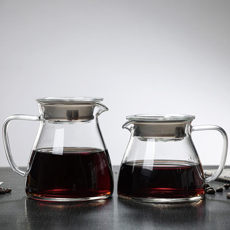 Glass Pour Over Coffee Server with Dot Scale Brewed Coffee Sharing Pot 300m/500ml Heat Resistant Hand Made Drip Coffee Pot
Glass Pour Over Coffee Server with Dot Scale Brewed Coffee Sharing Pot 300m/500ml Heat Resistant Hand Made Drip Coffee Pot