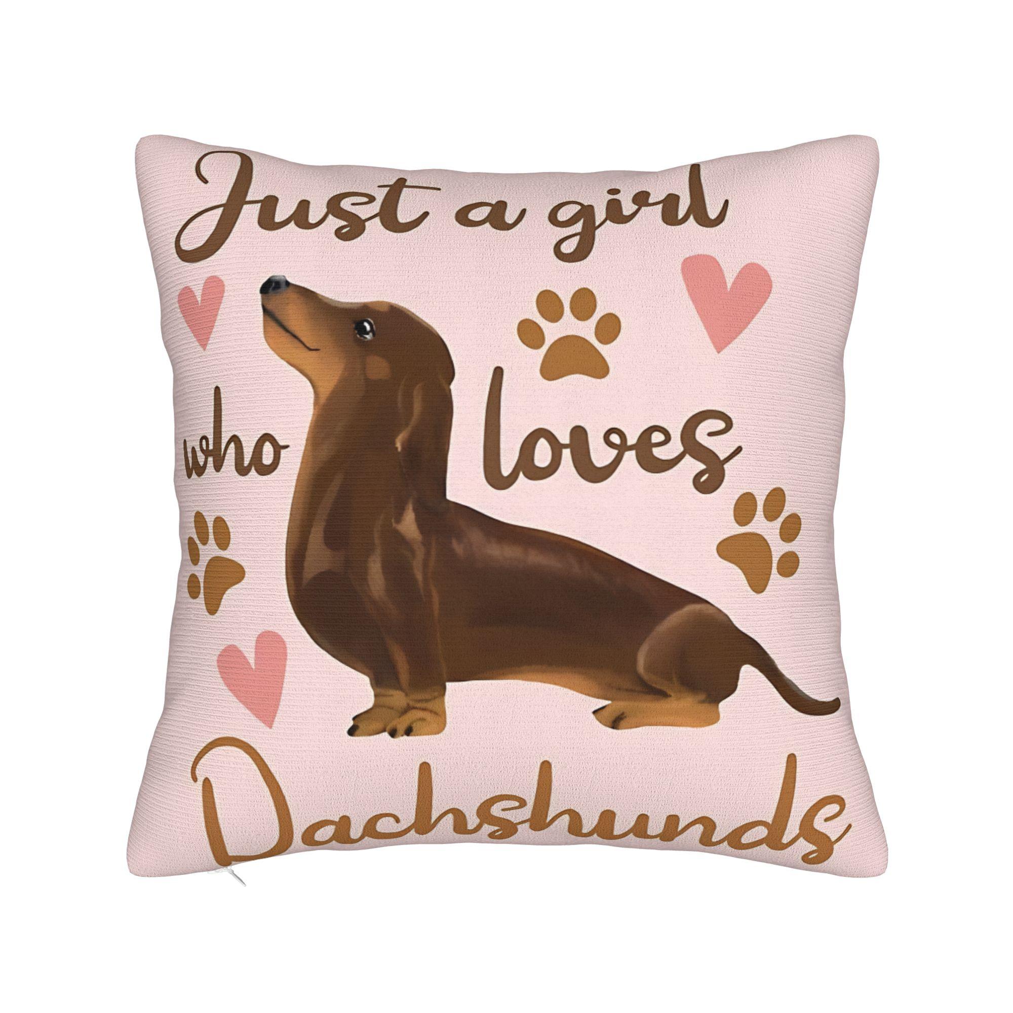 Doggy Doodle Dachshund Dog Pillowcases Fashion Pillow Case For Sofa Couch Bed Living Room Comfy Pillow Cover 30x30CM(12x12in)
Doggy Doodle Dachshund Dog Pillowcases Fashion Pillow Case For Sofa Couch Bed Living Room Comfy Pillow Cover 30x30CM(12x12in)