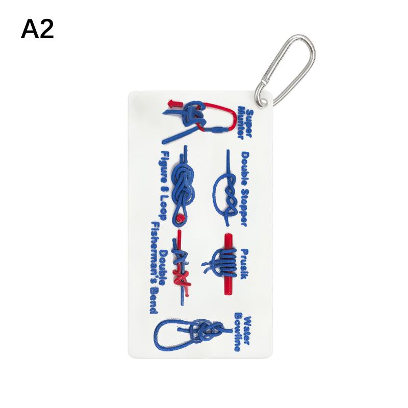 Backpacking Rescue Knot Reference Card 3D Printed Waterproof Knot Tying Cards Outdoor Knots Mastery Guide With Carabiner
Backpacking Rescue Knot Reference Card 3D Printed Waterproof Knot Tying Cards Outdoor Knots Mastery Guide With Carabiner