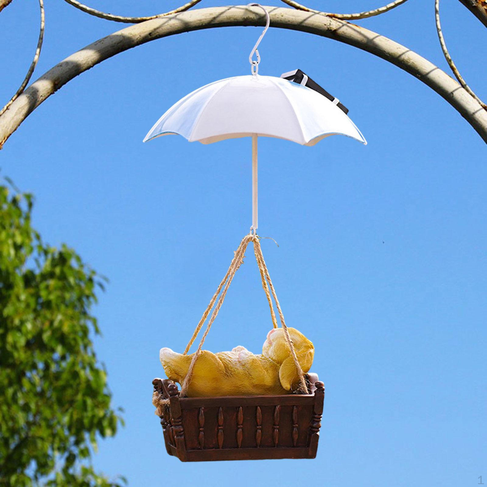 Очаровательная фигурка животного с зонтиком на солнечной батарее для декора сада Rabbit
Очаровательная фигурка животного с зонтиком на солнечной батарее для декора сада Rabbit