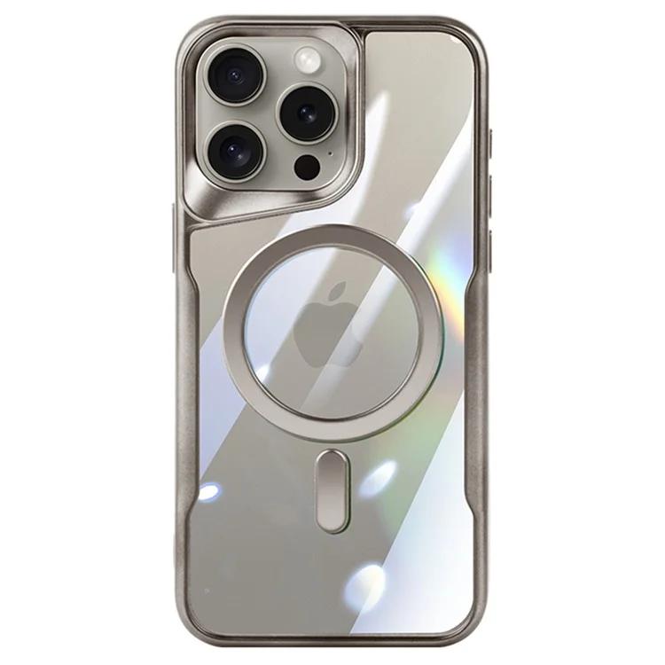 Для iPhone 13 Pro Магнитный чехол для телефона Прозрачный чехол для телефона из поликарбоната с рамкой из ТПУ
Для iPhone 13 Pro Магнитный чехол для телефона Прозрачный чехол для телефона из поликарбоната с рамкой из ТПУ