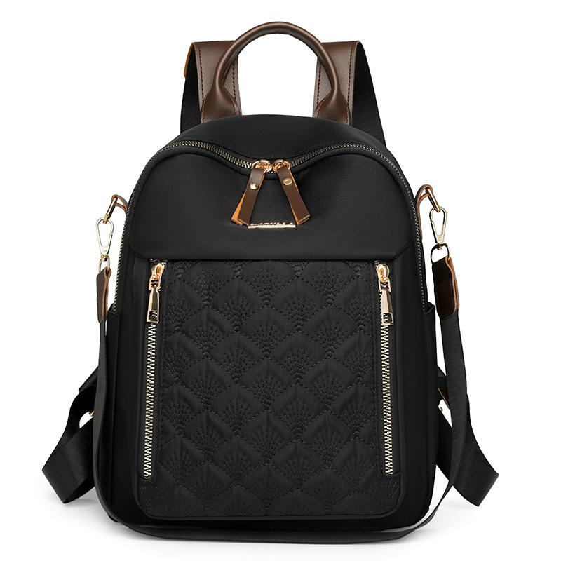 Rhombus embroidered thread backpack women s new women s backpack Korean version fashionable large-capacity anti-splashing travel backpack чорний
Rhombus embroidered thread backpack women s new women s backpack Korean version fashionable large-capacity anti-splashing travel backpack чорний