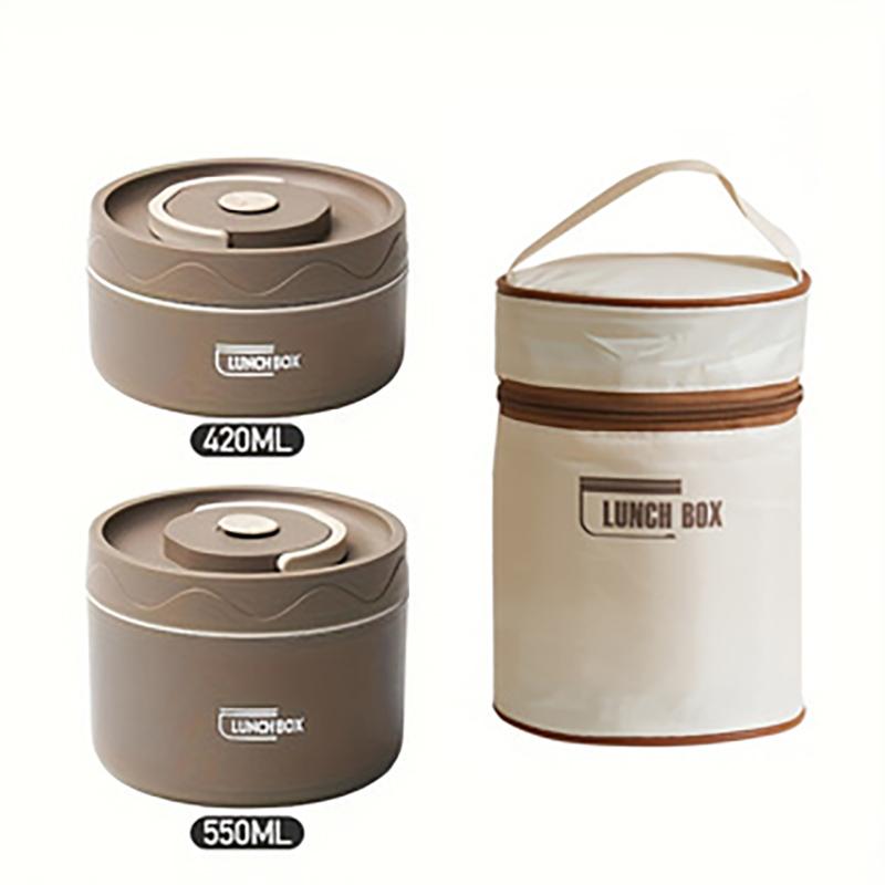 Ланч-бокс из нержавеющей стали, контейнер для еды, портативный термоконтейнер для бенто, 2 отдельных штабелируемых контейнера для ланча для взрослых и детей 2 коричневый
Ланч-бокс из нержавеющей стали, контейнер для еды, портативный термоконтейнер для бенто, 2 отдельных штабелируемых контейнера для ланча для взрослых и детей 2 коричневый
