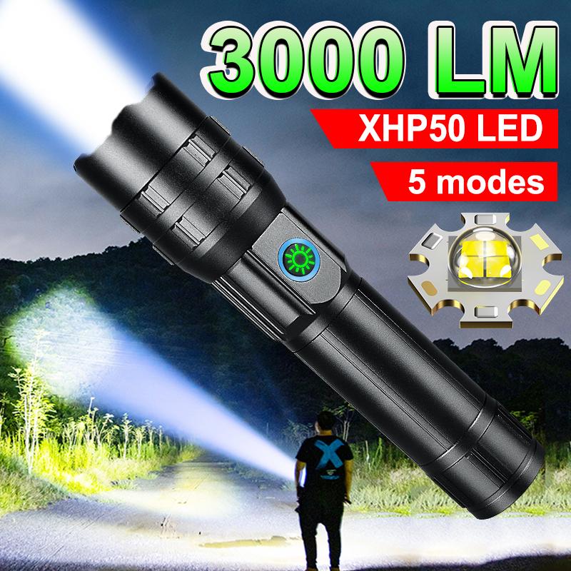 Super XHP50 перезаряжаемый мощный фонарик 18650 26650 USB высокой мощности светодиодный фонарик портативный фонарь A-without battery
Super XHP50 перезаряжаемый мощный фонарик 18650 26650 USB высокой мощности светодиодный фонарик портативный фонарь A-without battery