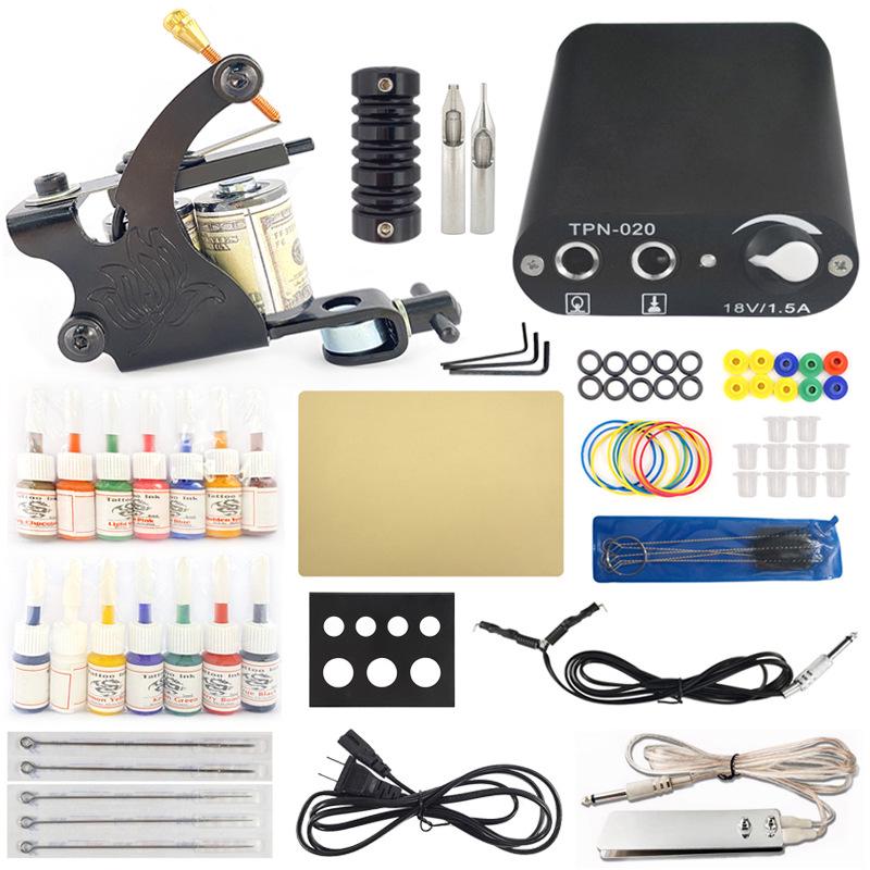 Japanese-Style Tattoo Machine Kit for Student Practice Lotus Tattoo Machine Set
Japanese-Style Tattoo Machine Kit for Student Practice Lotus Tattoo Machine Set