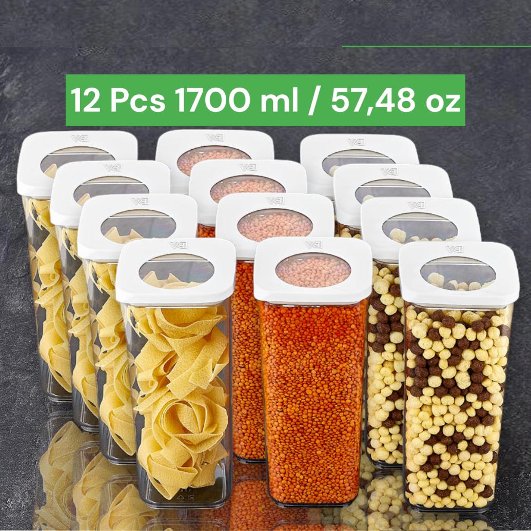9/12 шт. кухонная коробка для хранения продуктов, органайзер, набор контейнеров, вакуумная крышка, герметичная прозрачная площадь для сухих бобовых, специй
9/12 шт. кухонная коробка для хранения продуктов, органайзер, набор контейнеров, вакуумная крышка, герметичная прозрачная площадь для сухих бобовых, специй
