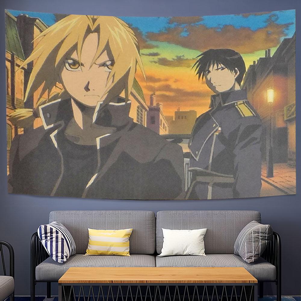 Новый Аниме ФFullmetal Alchemist Постер Печать Гобелен Хиппи Винтажный Настенный Подвес Декор Стены Спальни Ткань для Фона 74x94cm(29x37in)
Новый Аниме ФFullmetal Alchemist Постер Печать Гобелен Хиппи Винтажный Настенный Подвес Декор Стены Спальни Ткань для Фона 74x94cm(29x37in)