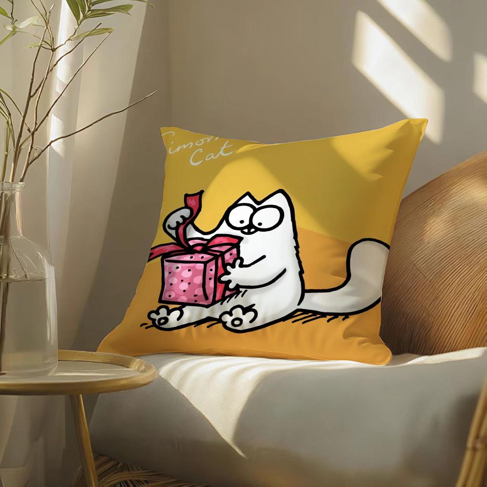 Cute Smart Cat Cartoon SSimons Cat Pillow Case Pattern Printed Pillowcase for Living Room Sofa Cushion Cover Bedroom Decor 30X30cm
Cute Smart Cat Cartoon SSimons Cat Pillow Case Pattern Printed Pillowcase for Living Room Sofa Cushion Cover Bedroom Decor 30X30cm
