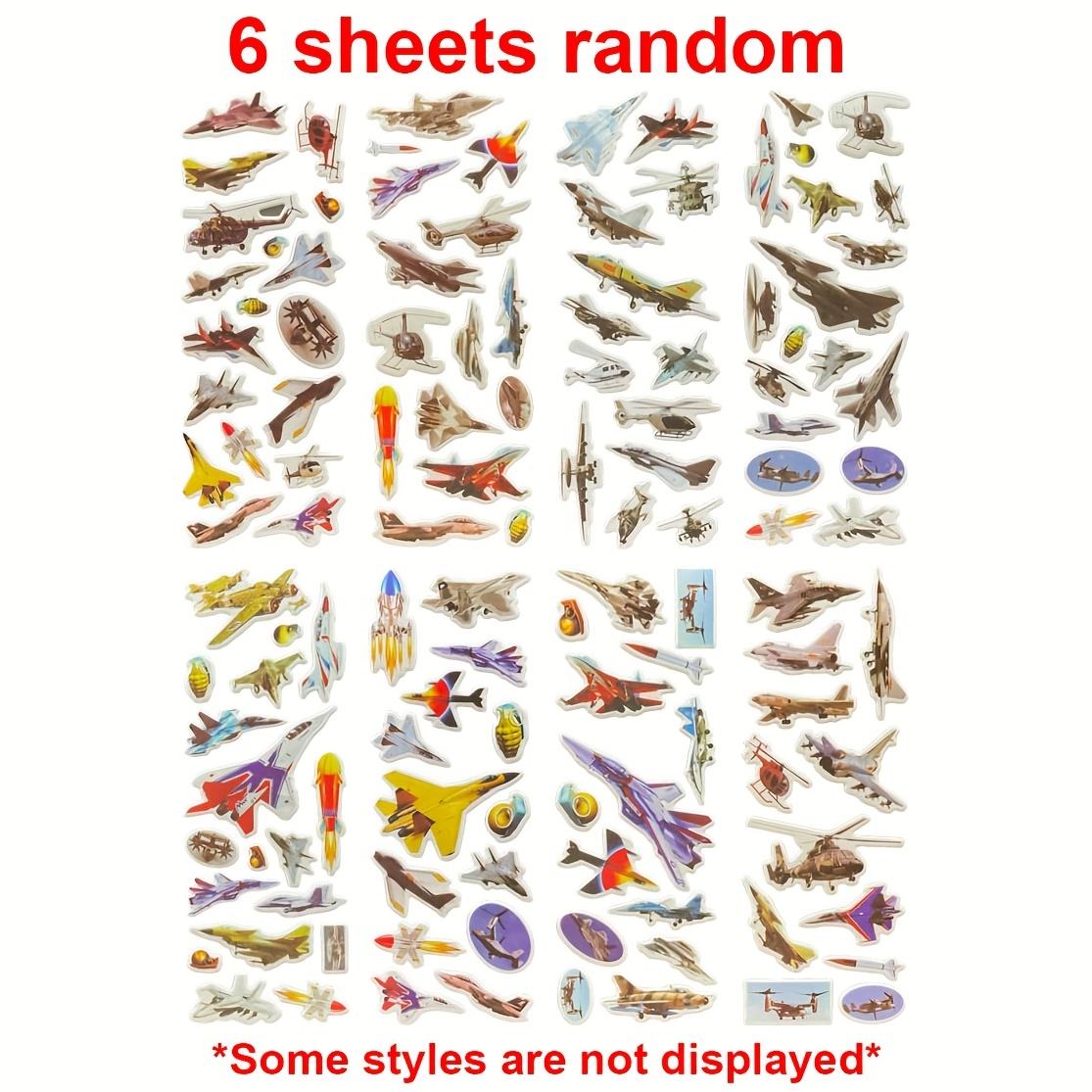 6pcs Fighter Plane Stickers 3D Aircraft Warplane Puffy Stickers for Laptop Water Bottles Luggage Phone Party Favors JXB
6pcs Fighter Plane Stickers 3D Aircraft Warplane Puffy Stickers for Laptop Water Bottles Luggage Phone Party Favors JXB