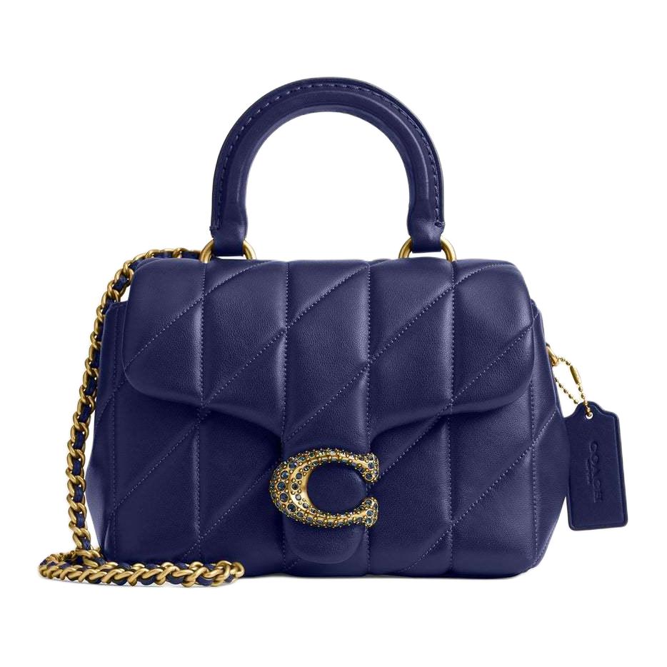 Coach Tabby 19 Removable Chain Quilted Design Napa Leather Crossbody Shoulder Handbag Small Women Handbags Dark-Blue CDD98-B4CDT Basic Set (Bag+Dust Bag)
Coach Tabby 19 Removable Chain Quilted Design Napa Leather Crossbody Shoulder Handbag Small Women Handbags Dark-Blue CDD98-B4CDT Basic Set (Bag+Dust Bag)