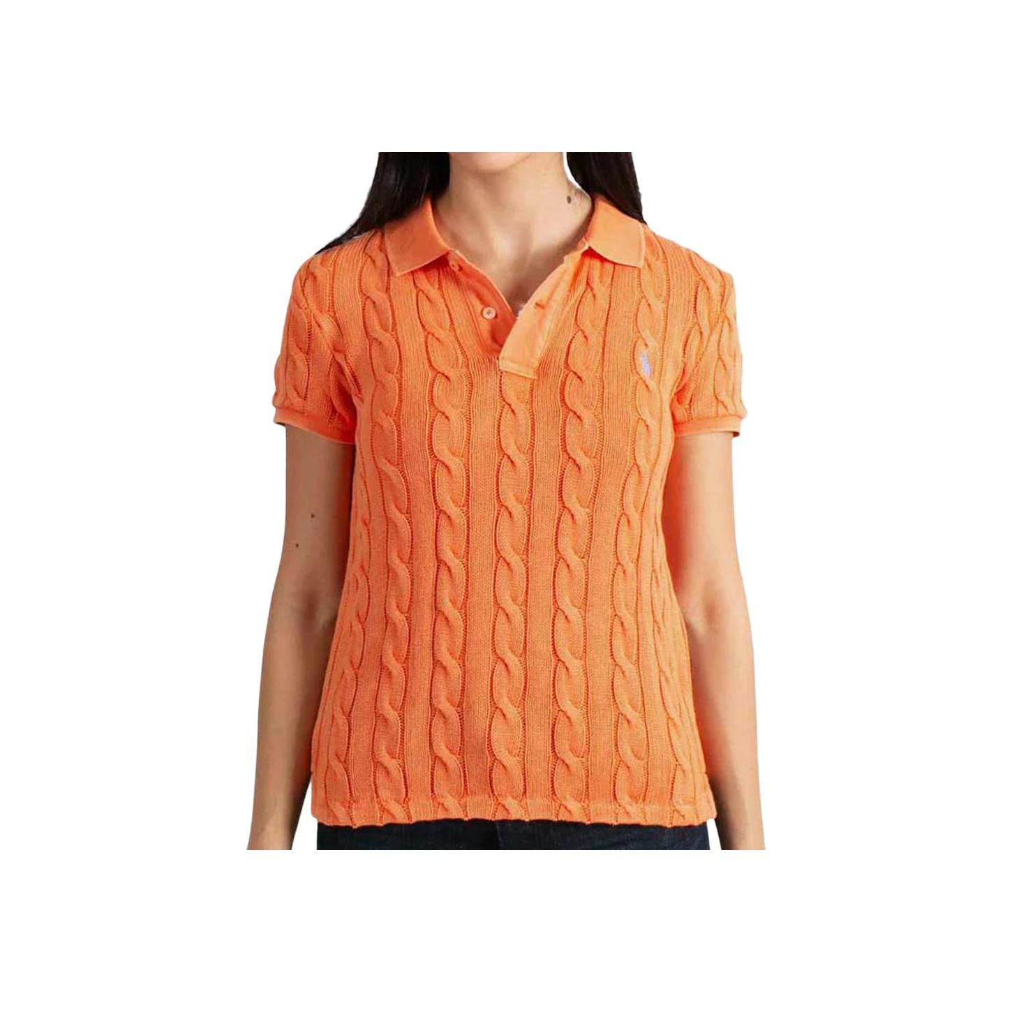 Polo Ralph Lauren Вязаная футболка-поло с коротким рукавом Облегающий крой Женские топы Оранжевый 211943010-017 S
Polo Ralph Lauren Вязаная футболка-поло с коротким рукавом Облегающий крой Женские топы Оранжевый 211943010-017 S