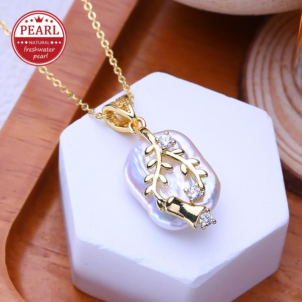 LSOOYH Natural Freshwater Big Baroque Pearl Necklaces Party Elegant Vintage Pendant, Birthday Gifts for Women білий
LSOOYH Natural Freshwater Big Baroque Pearl Necklaces Party Elegant Vintage Pendant, Birthday Gifts for Women білий