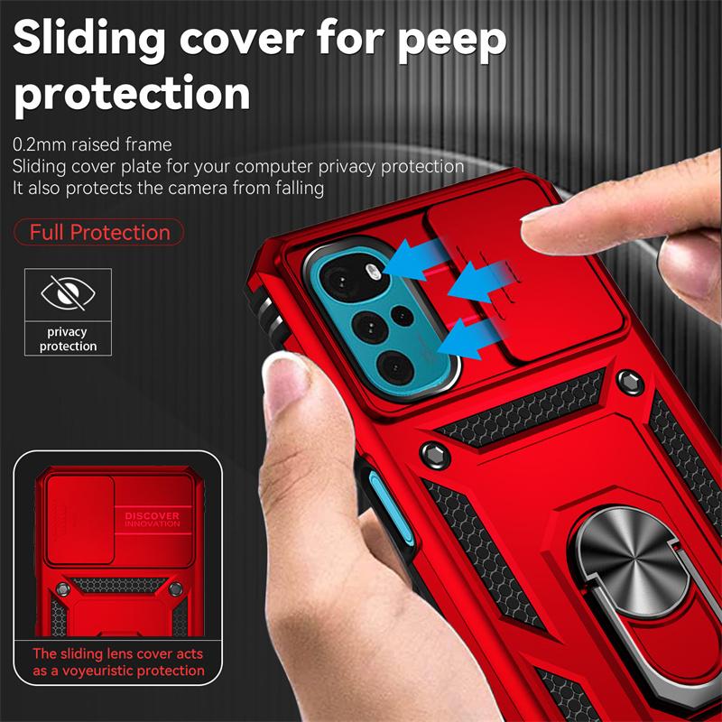 Для Motorola Moto G22 чехол Slide Window Lens Protect Armor противоударный чехол для телефона Moto G22 G 22 Motog22 4G Ring Stand Cover For Moto G22 красный
Для Motorola Moto G22 чехол Slide Window Lens Protect Armor противоударный чехол для телефона Moto G22 G 22 Motog22 4G Ring Stand Cover For Moto G22 красный