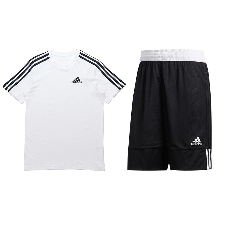 Adidas однотонный свитер с круглым вырезом и буквами, короткий рукав, удобные простые шорты со средней талией, спортивный костюм унисекс GL3733+DX6386 M
Adidas однотонный свитер с круглым вырезом и буквами, короткий рукав, удобные простые шорты со средней талией, спортивный костюм унисекс GL3733+DX6386 M