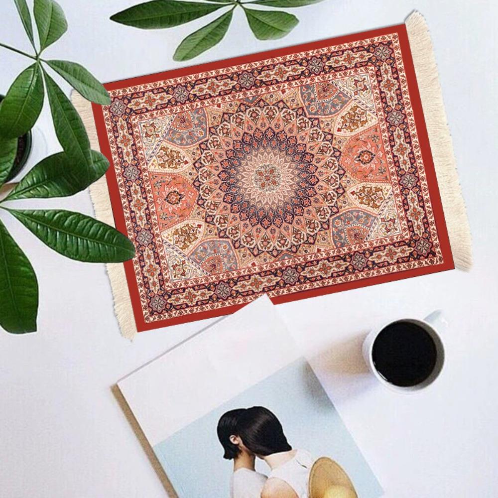 Non-slip Tassel Mouse Pad Anti Scratch Smooth Fringe Mice Mat Bohemian Ethnic Style Retro Computer Table Protector Home Office
Non-slip Tassel Mouse Pad Anti Scratch Smooth Fringe Mice Mat Bohemian Ethnic Style Retro Computer Table Protector Home Office