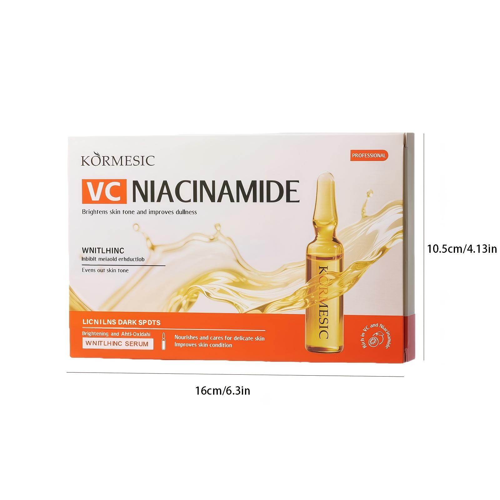 VC Niacinamide Ampoule 0.07fl.oz*7pcs. with Portulaca Oleracea, Hyaluronate & Allantoin. Brightening, Smoothing, Long‑lasting Hydrating Capsule Serum VC Niacinamide Serum
VC Niacinamide Ampoule 0.07fl.oz*7pcs. with Portulaca Oleracea, Hyaluronate & Allantoin. Brightening, Smoothing, Long‑lasting Hydrating Capsule Serum VC Niacinamide Serum