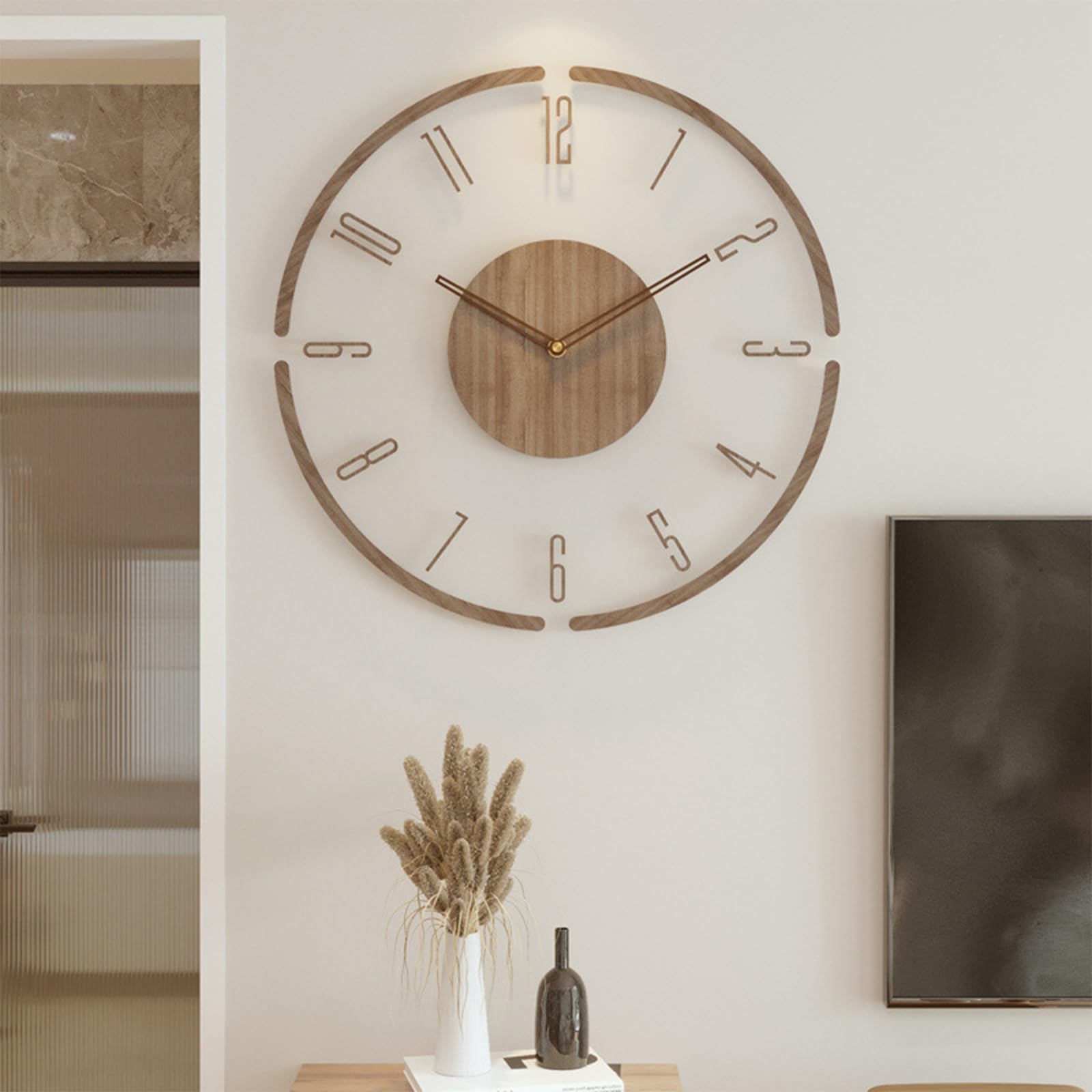 Wall Scandinavian Controlled Wall Wall Easy to Round Campus Wall Arabic Room Room Diameter Clock, Wooden, Stylish, Silent, Modern, Non-Radio Clock,
Wall Scandinavian Controlled Wall Wall Easy to Round Campus Wall Arabic Room Room Diameter Clock, Wooden, Stylish, Silent, Modern, Non-Radio Clock,
