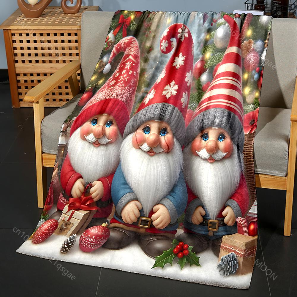 Snowflakes and Stripes Christmas Theme Pattern Blanket Flannel Material Soft Warm for All Seasons, Home Outdoor Camping Picnics 75x90cm
Snowflakes and Stripes Christmas Theme Pattern Blanket Flannel Material Soft Warm for All Seasons, Home Outdoor Camping Picnics 75x90cm