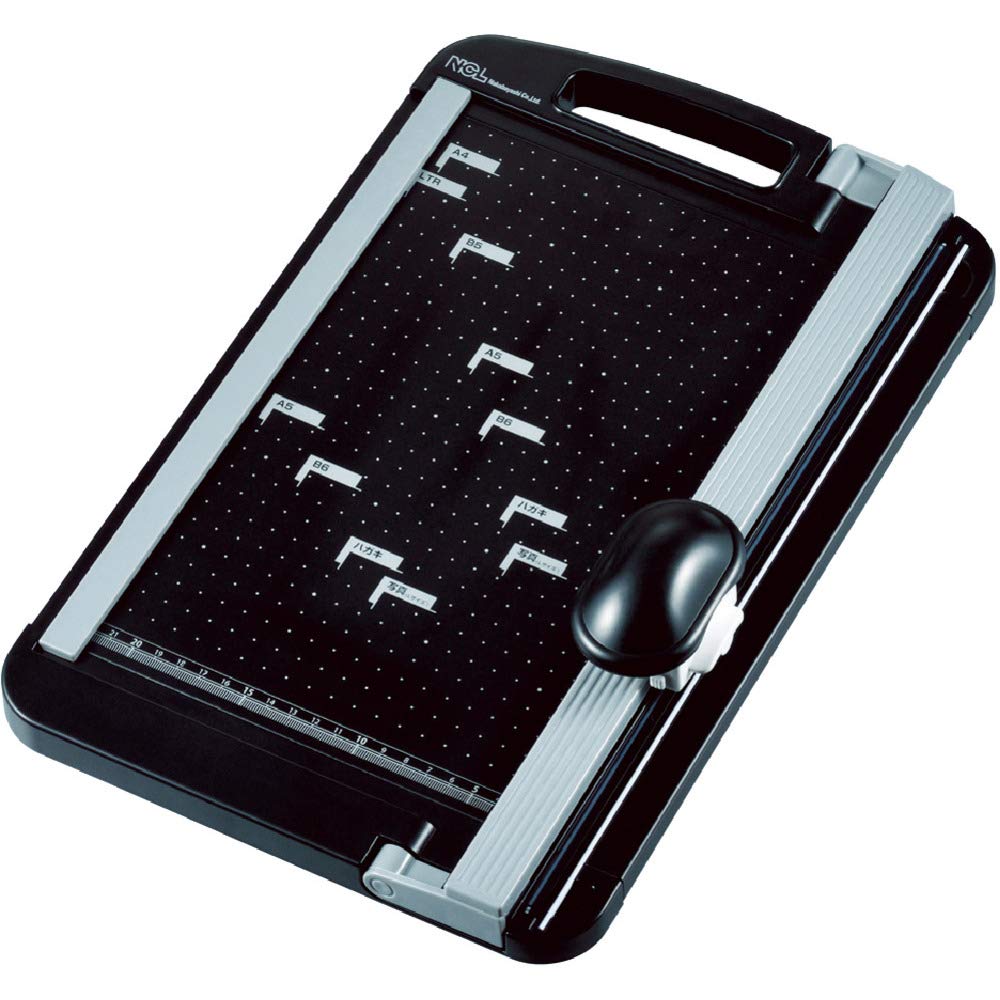 Nakabayashi Rotary Cutter, A4, Black, NRC-N2A4D
Nakabayashi Rotary Cutter, A4, Black, NRC-N2A4D