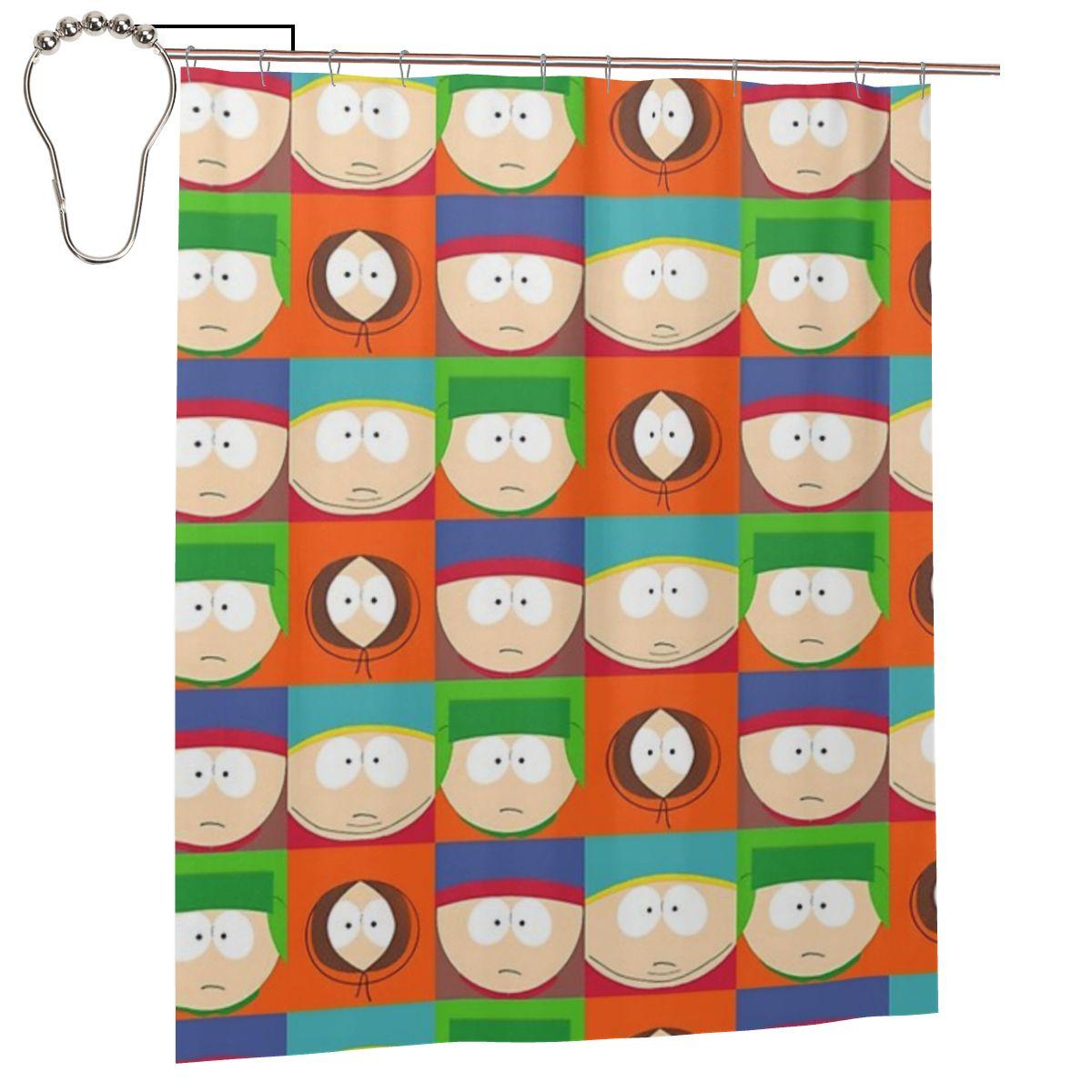 Southpark Boys Cartoon Anime Shower Curtain Bathroom Polyester Waterproof Bath Curtains With Hooks W60H190(CM)-1 Pcs
Southpark Boys Cartoon Anime Shower Curtain Bathroom Polyester Waterproof Bath Curtains With Hooks W60H190(CM)-1 Pcs