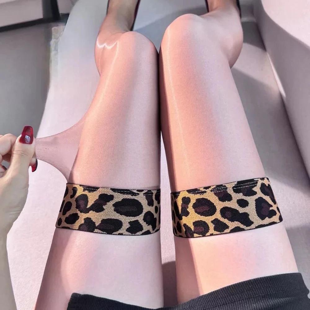 Aurora Colored Leopard Print Stockings Over the Knee Breathable Silky Ultra-thin Sexy Leopard Tights Club Holiday Girls Stocking One Size білий
Aurora Colored Leopard Print Stockings Over the Knee Breathable Silky Ultra-thin Sexy Leopard Tights Club Holiday Girls Stocking One Size білий