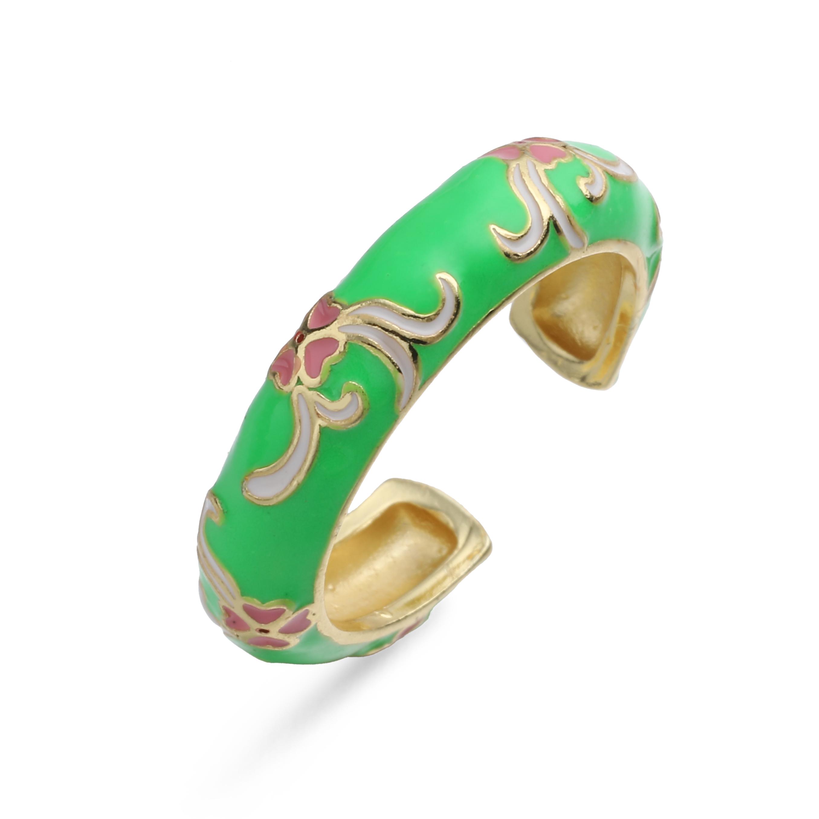 HECHENG,Enamel Dripping Glaze Ring with Floral Pollen Motif Hawaiian-inspired Jewellery Ladies Banquet Party Gift resizable
HECHENG,Enamel Dripping Glaze Ring with Floral Pollen Motif Hawaiian-inspired Jewellery Ladies Banquet Party Gift resizable