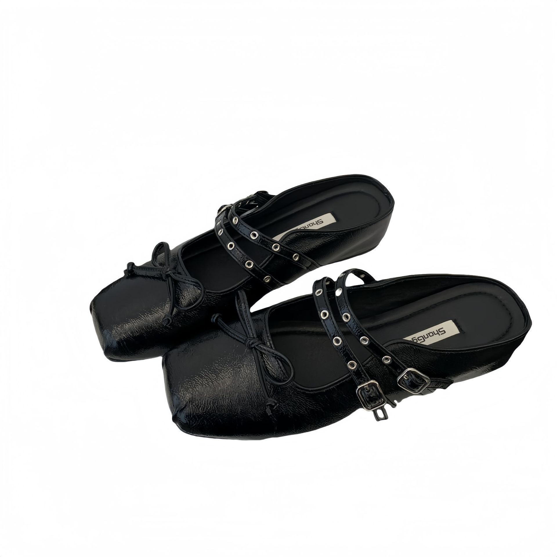 Invisible Inner Height Increase Single Shoes Femininity Square Head Bow French Retro Design Double Buckle Belt Mary Jane Shoes Women 35
Invisible Inner Height Increase Single Shoes Femininity Square Head Bow French Retro Design Double Buckle Belt Mary Jane Shoes Women 35