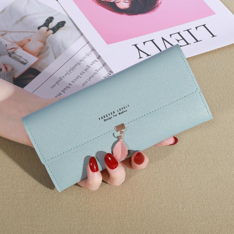 Simple Solid Color Long Wallet, Casual All-Match Card Coin Purse, Portable Clutch Bag
Simple Solid Color Long Wallet, Casual All-Match Card Coin Purse, Portable Clutch Bag