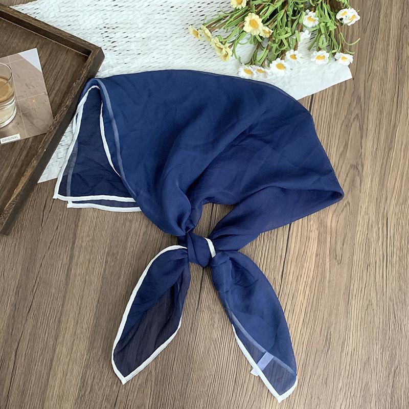 Silk scarf square scarf high-end summer solid color soft fashion scarf with shirt thin scarf scarf shawl
Silk scarf square scarf high-end summer solid color soft fashion scarf with shirt thin scarf scarf shawl