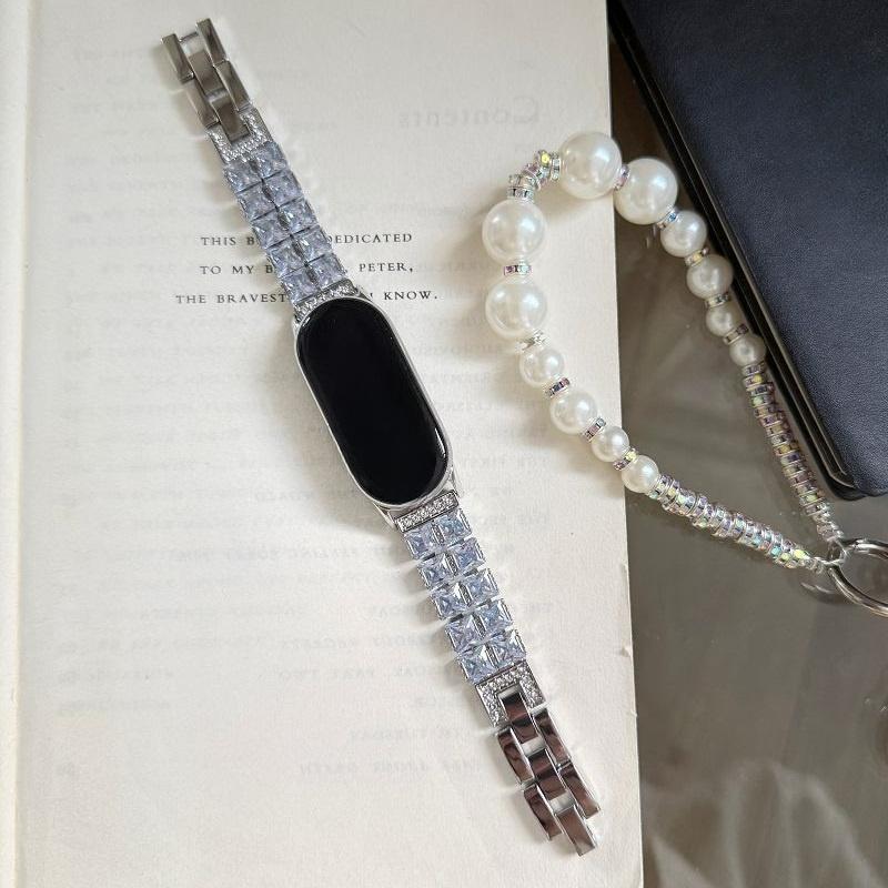 Bling Diamond Watch Bands for Mi Band 8 9 10 Watch Correas Rhinestones Metal Straps for Mi Band 8Pro 9Pro Redmi 4 5 6 Wristbands Redmi watch 4 5 6 срібний
Bling Diamond Watch Bands for Mi Band 8 9 10 Watch Correas Rhinestones Metal Straps for Mi Band 8Pro 9Pro Redmi 4 5 6 Wristbands Redmi watch 4 5 6 срібний